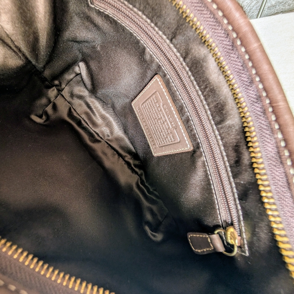 Coach Brown Leather Ergo Small Hobo Bag - Picture 4 of 7